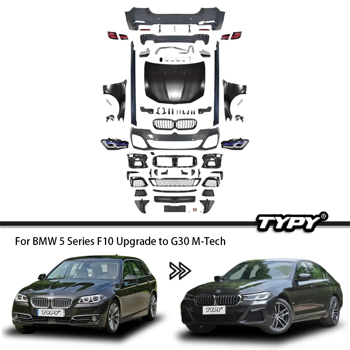 Tech Accessories Kit - Обвесы для BMW 5-й серии F10,