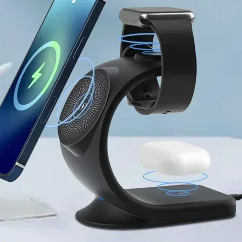Wireless Charger 3 In 1 - Магнитное беспроводное зарядное устройство 3 в