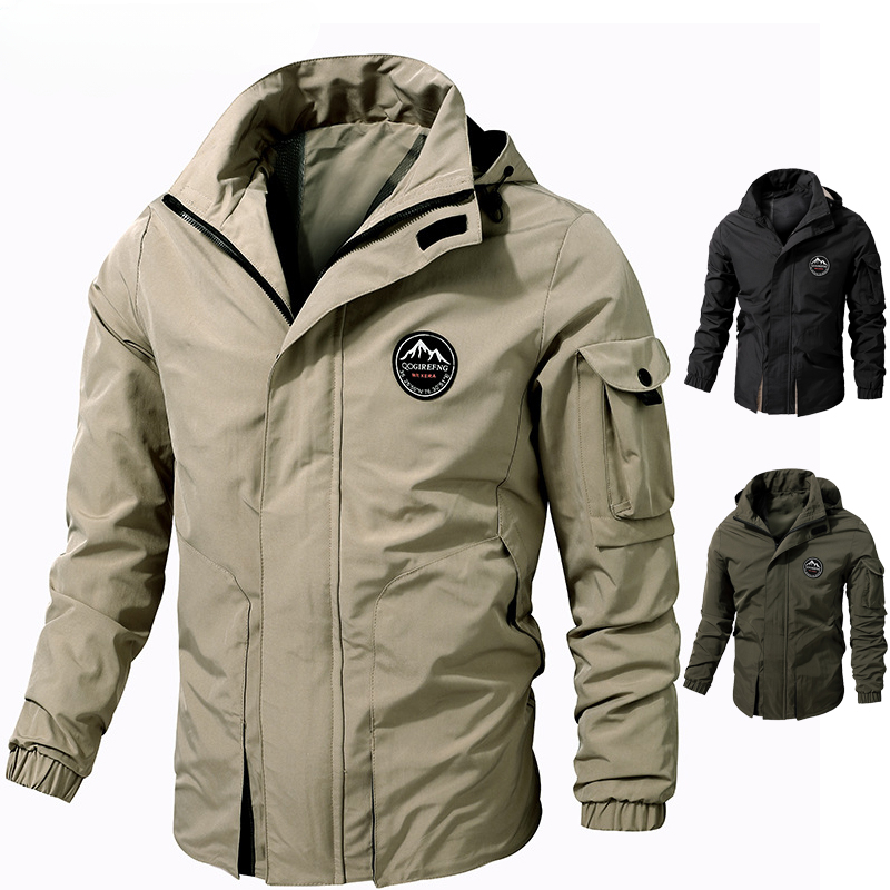 Tech Wear Accessories - Повседневные куртки для мужчин Techwear ветрозащитные