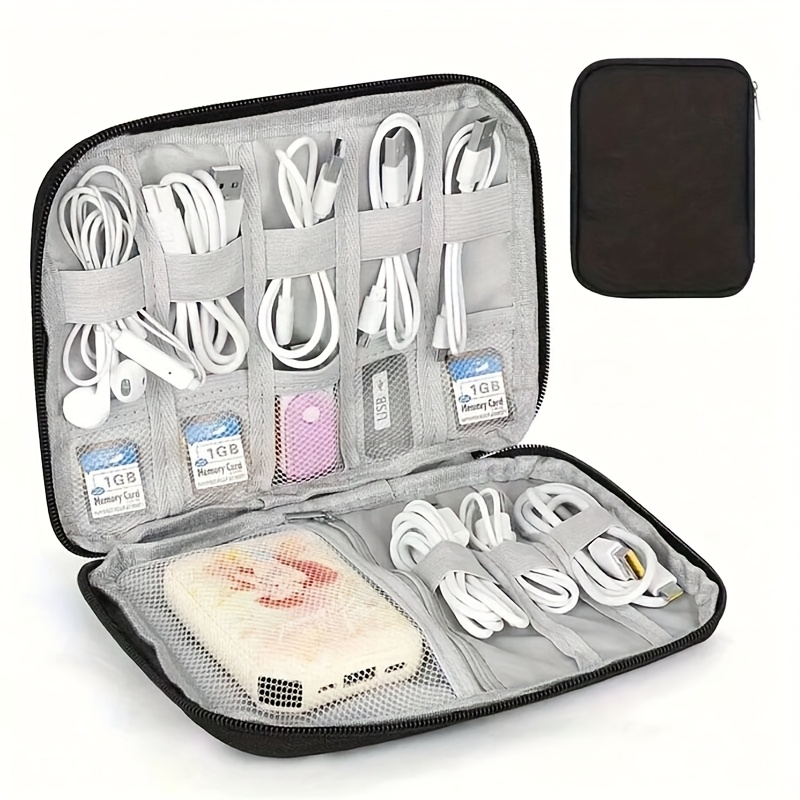 Tech Accessories Organizer Pouch - 1 шт. дорожный органайзер для кабелей