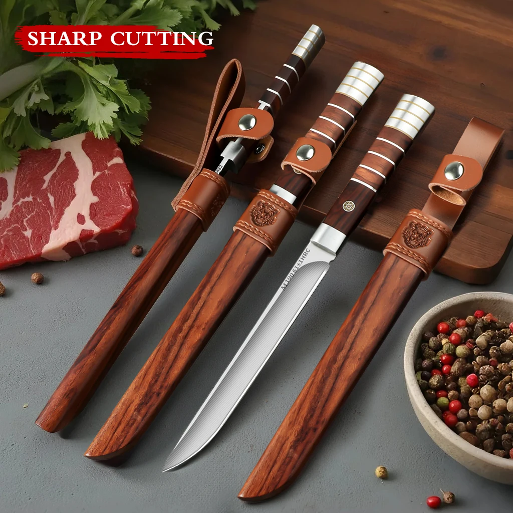 High Tech Kitchen Accessories - Набор кухонных ножей с прямым лезвием