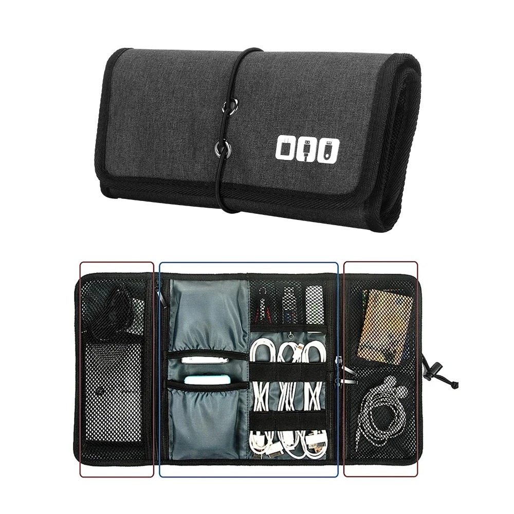Tech Accessories Organizer Pouch - Электронный органайзер, чехол для шнура, дорожный