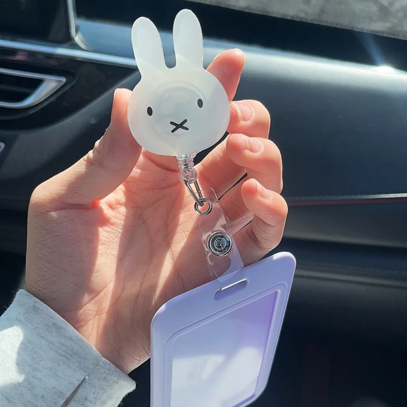 Kawaii Tech Accessories - Милый держатель для бейджа Miffy с