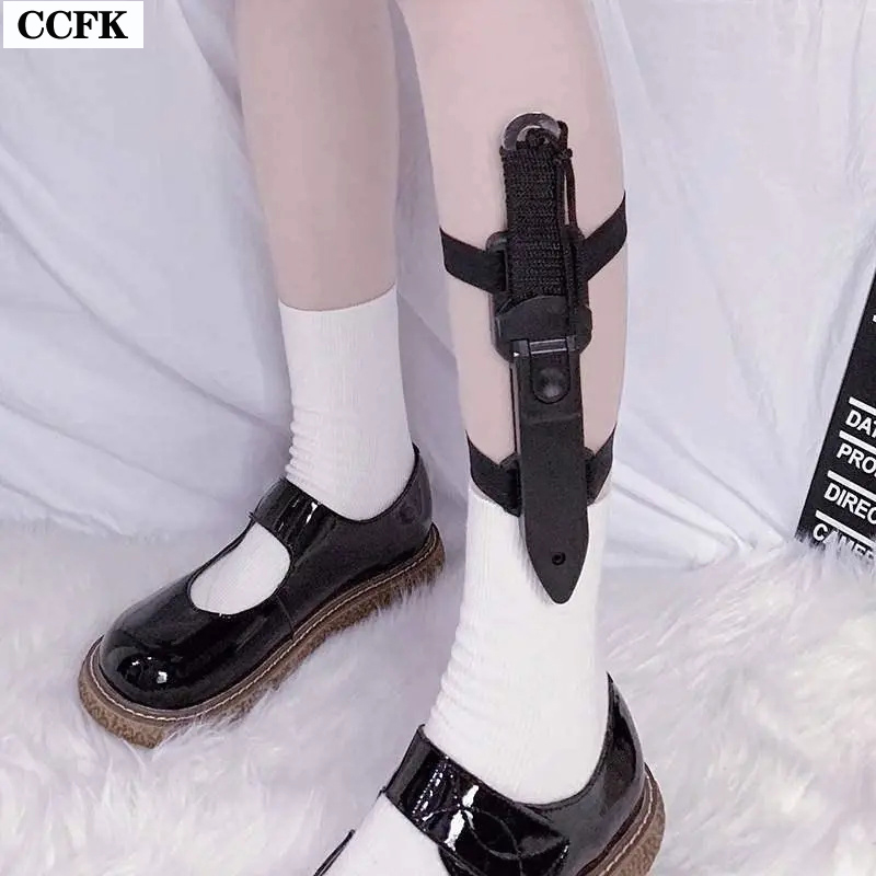 Tech Wear Accessories - Кольцо на ногу Goth Kawaii защита