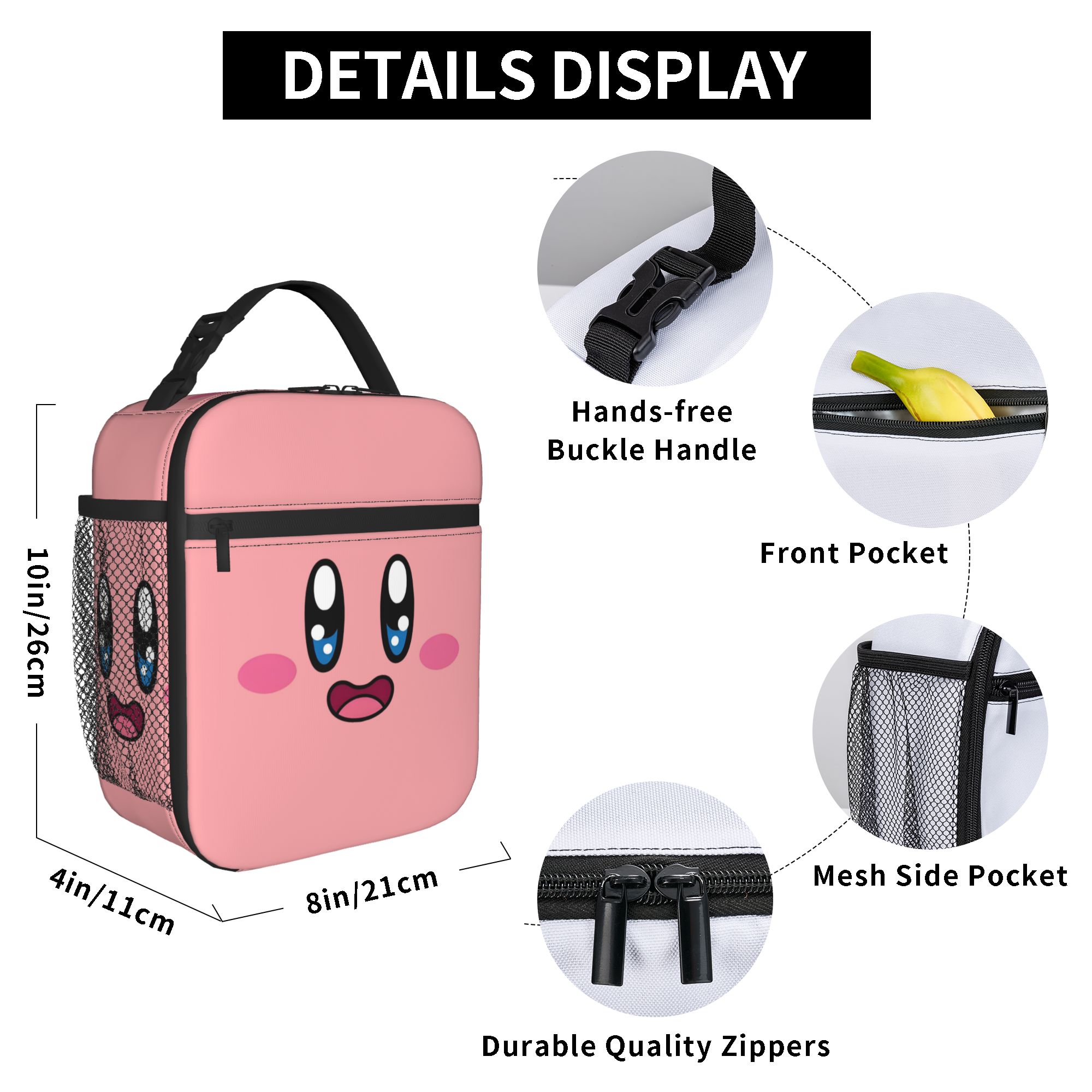 Многоразовые ланч-боксы с Кирб – обзор и цена Kawaii Tech Accessories