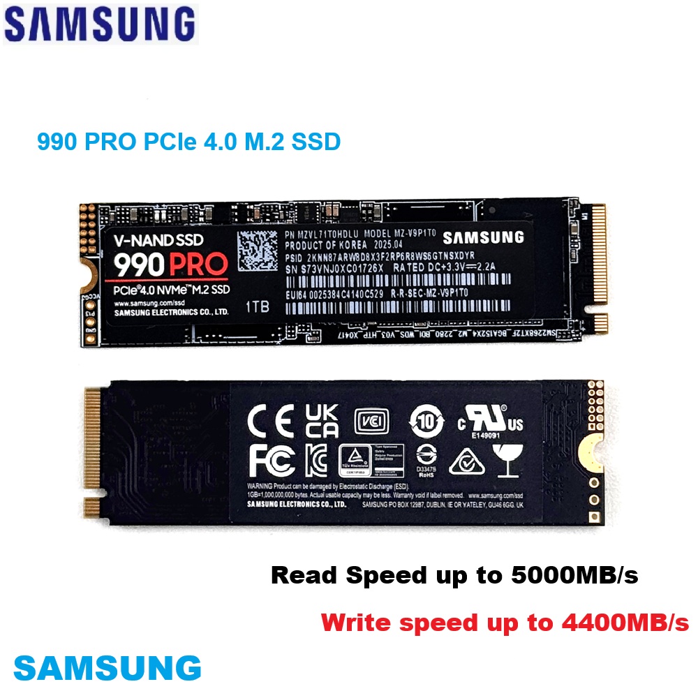 SSD SAMSUNG 990 Pro 2 ГБ 1 ТБ, – обзор и цена Samsung Ssd 990 Pro