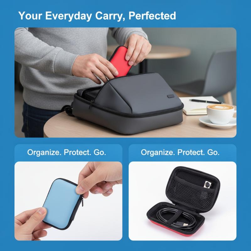 Ударопрочный органайзер для ак – обзор и цена Tech Accessories Organizer Pouch
