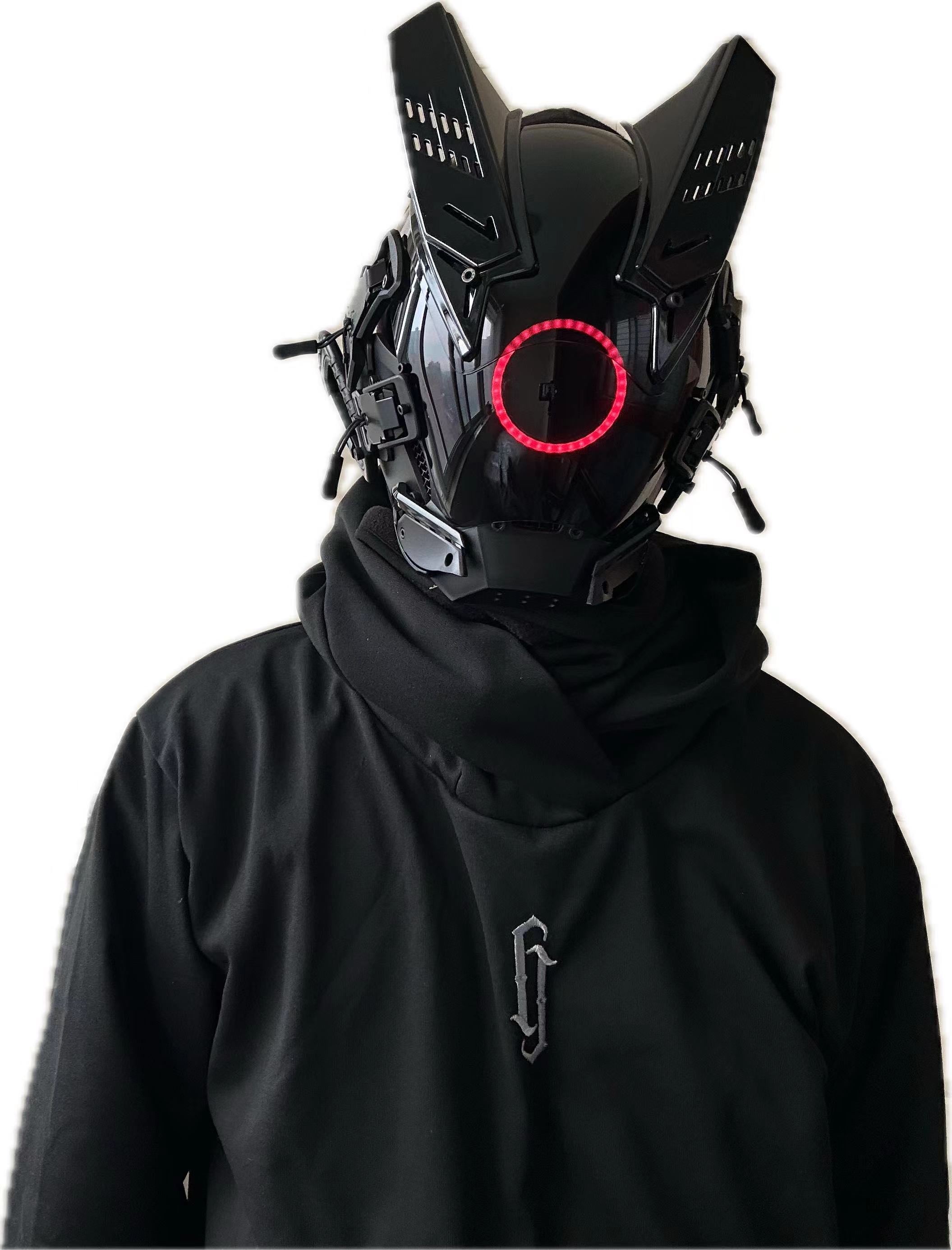 Киберпанк-маска с LED-подсветк – обзор и цена Tech Wear Accessories
